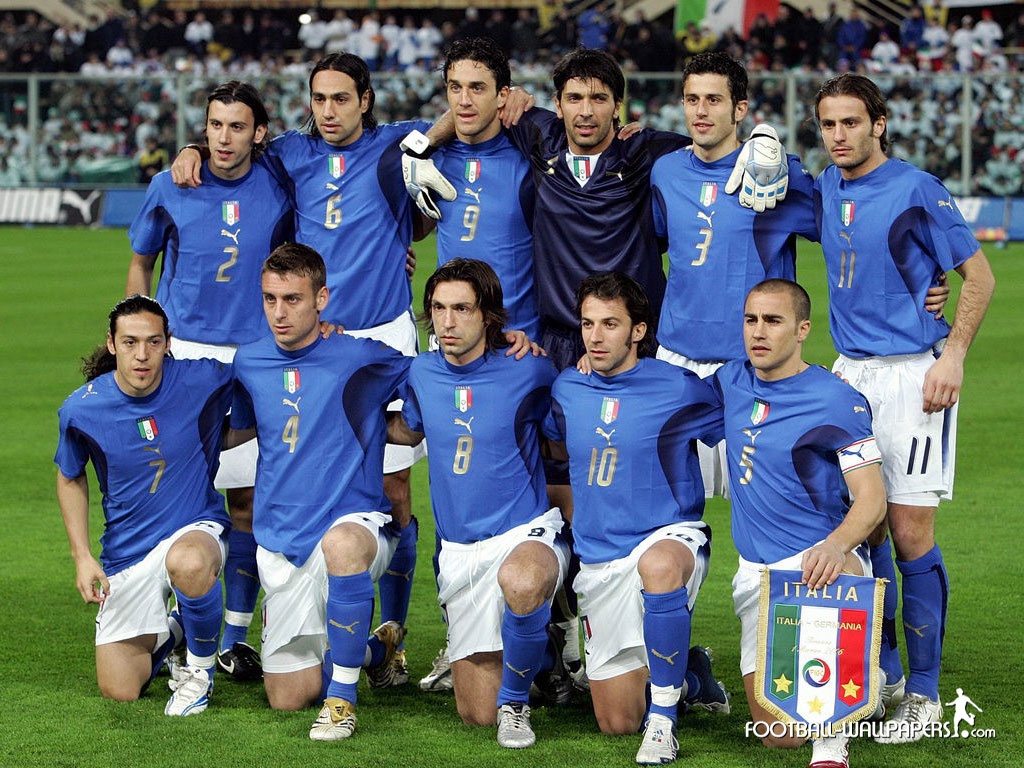 Tim Nasional Sepak Bola Italia WORLD FOOTBALL STORY