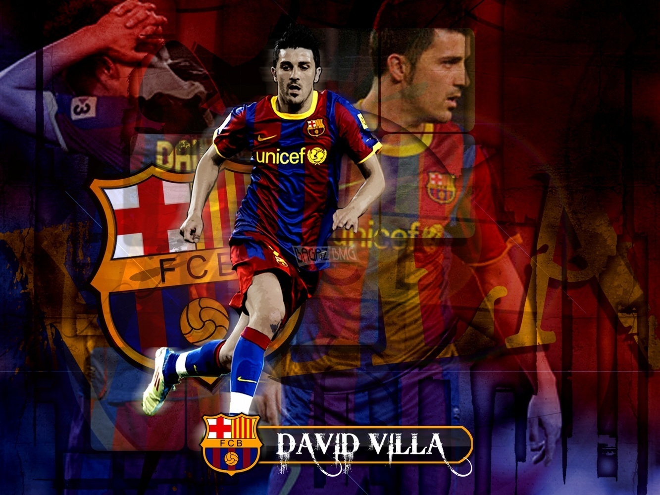 David Villa Wallpapers WORLD FOOTBALL STORY